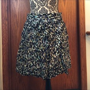 Multi-color LOFT skirt | Size 2